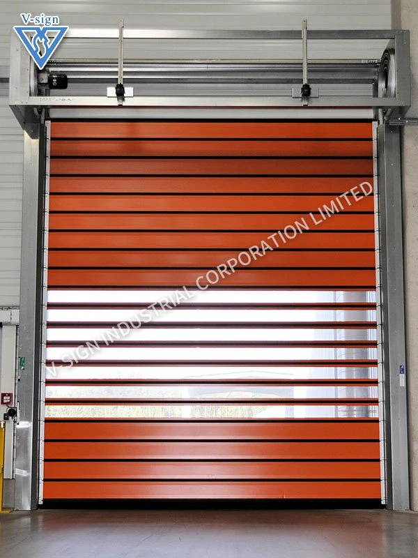 High Speed Aluminum Spiral Door
