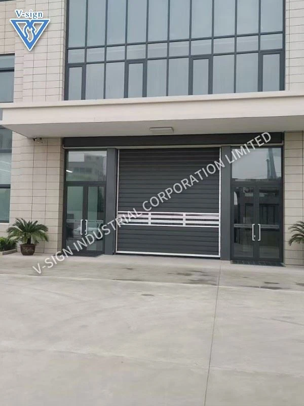 Fast Spiral Roller Shutter Door