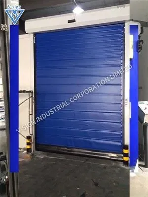 Flexible Rapid Roller Up Cold Storage Door