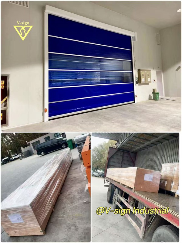 PVC high speed rollup door PVC high speed rollup door